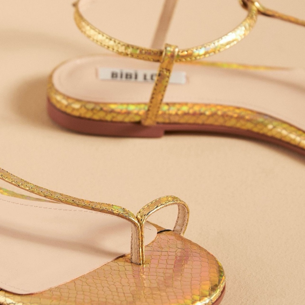 Bibi Lou Toe Loop Flat Sandal - image 2